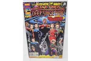 Deep Space Nine Cast signed autographed 1996 Comic Book # 1 Quark
