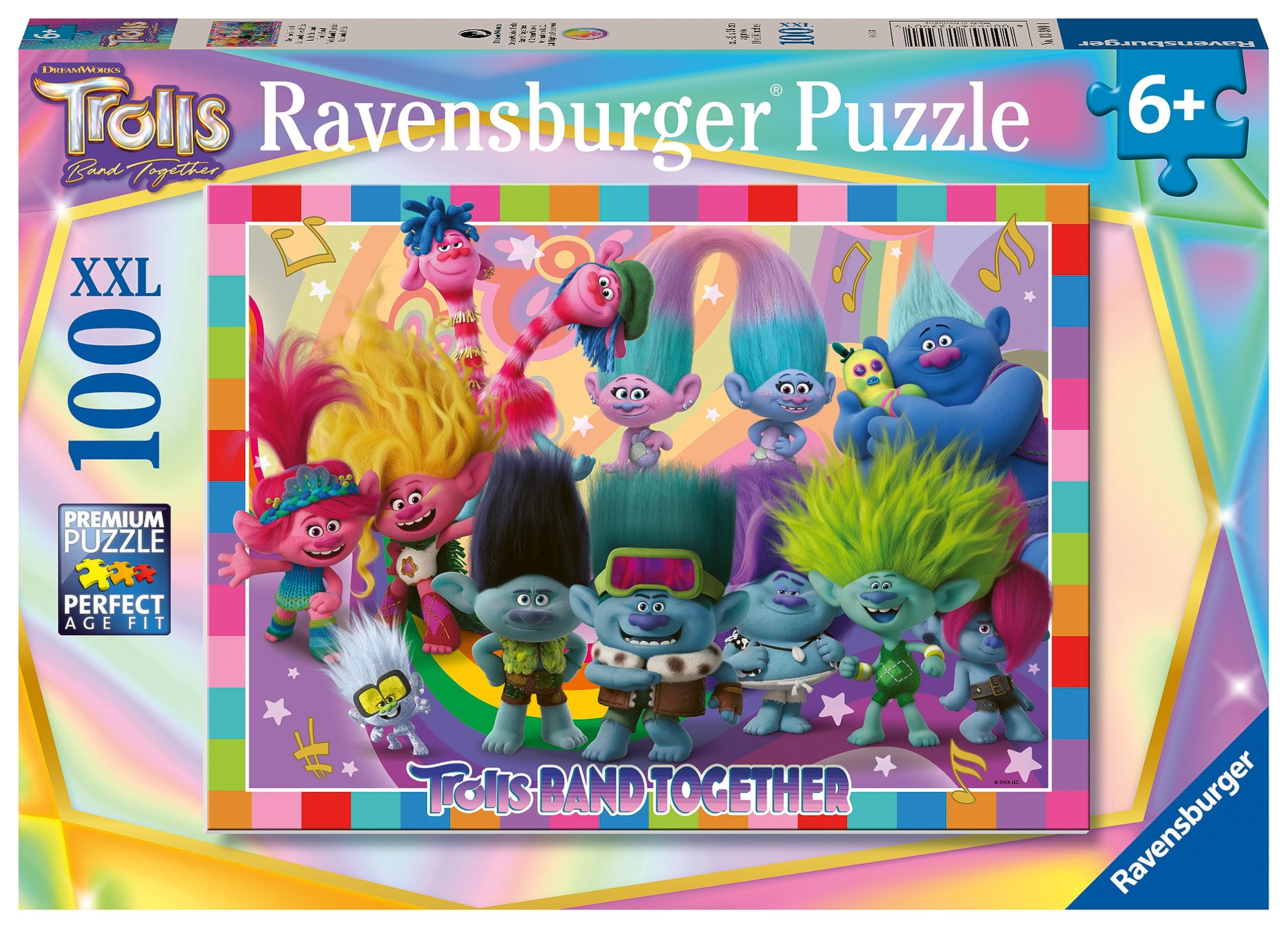 Ravensburger Trolls 3 Movie Band Together - 100 Piece Jigsaw Puzzle for Kids Age 6 Years Up