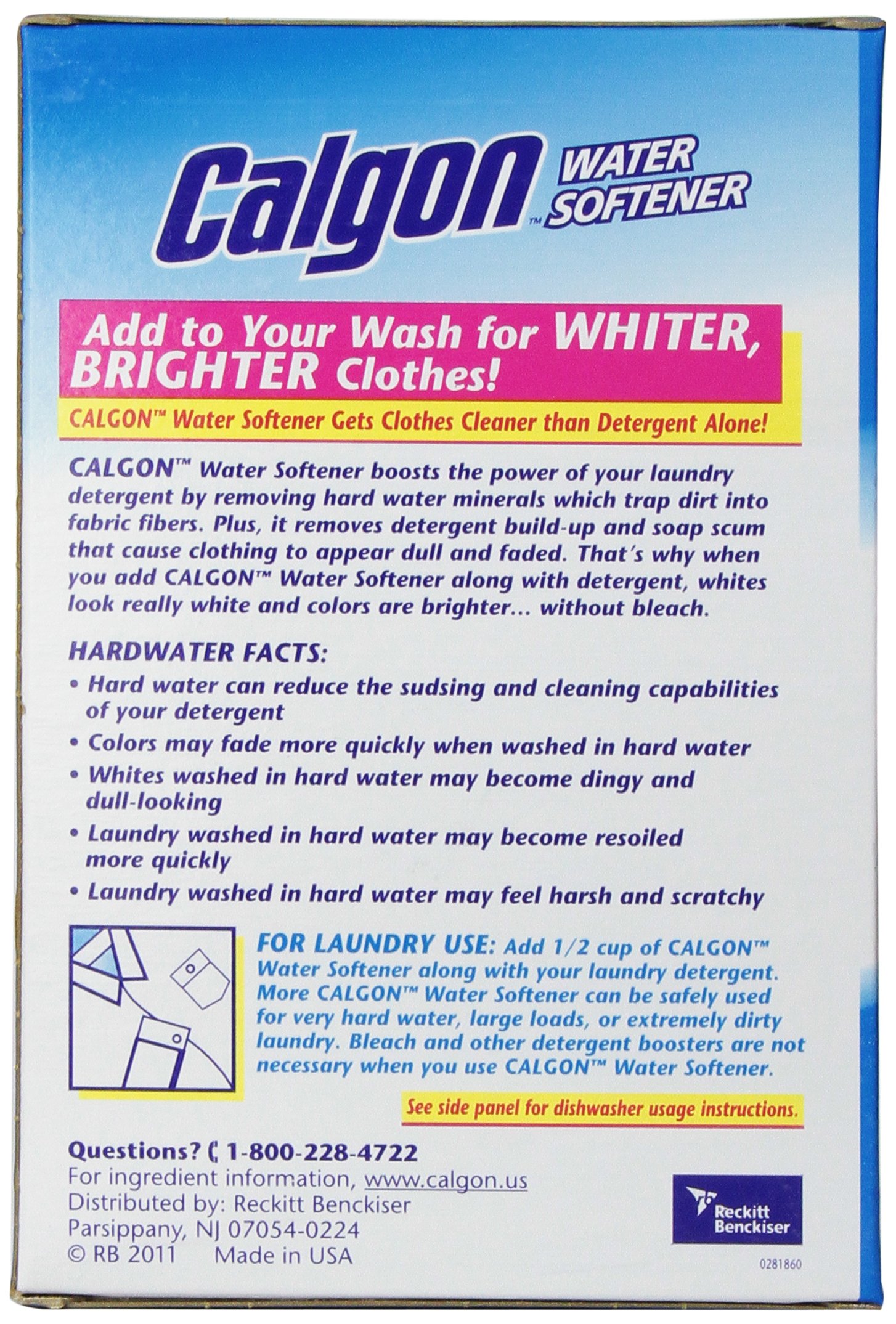 Calgon Water Softener Powder, 40Ounce (Pack of 2) Buy Online in UAE. Hpc Products in the
