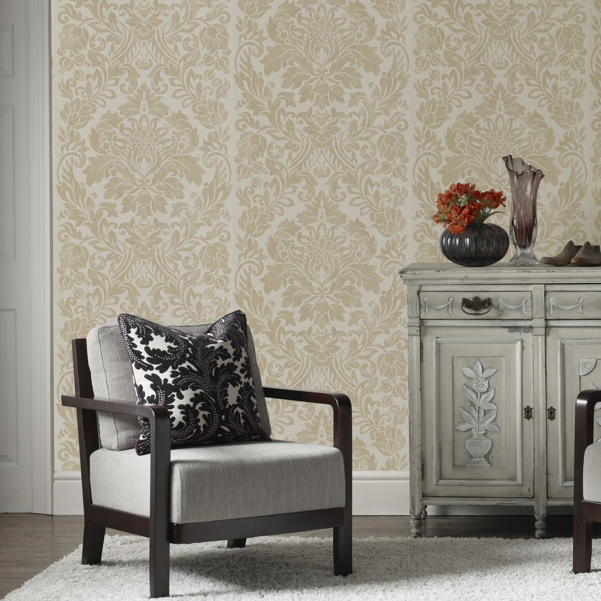 Graham & Brown Vinyl Wallpaper Collection Artisan Gold 13 – 328