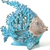 VVGIFTS Beach Coastal Coral Reef Angelfish Home Office Bathroom Decor Gift