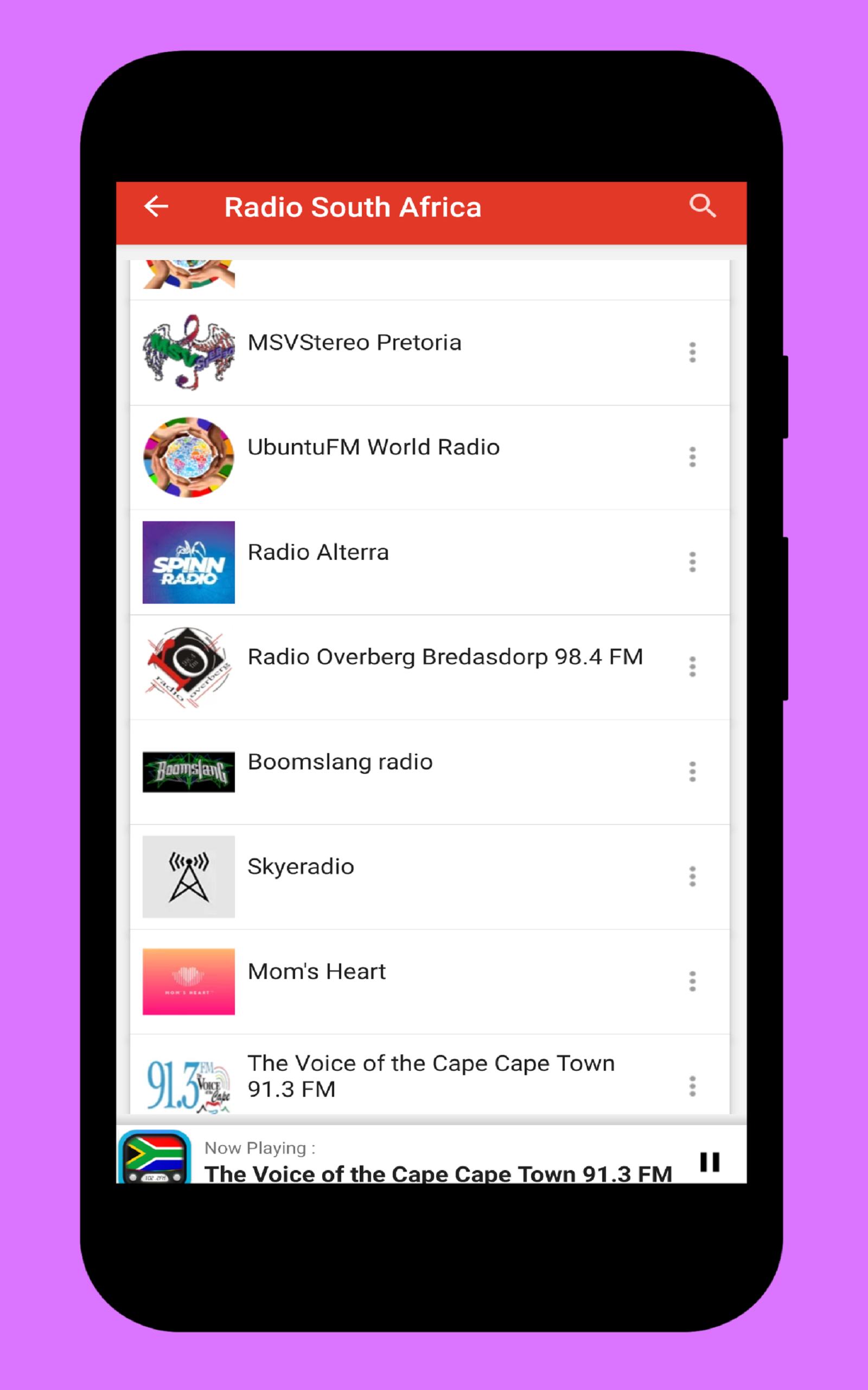 Radio South Africa FM: Radio Stations Online AM FM + Free Radio App to