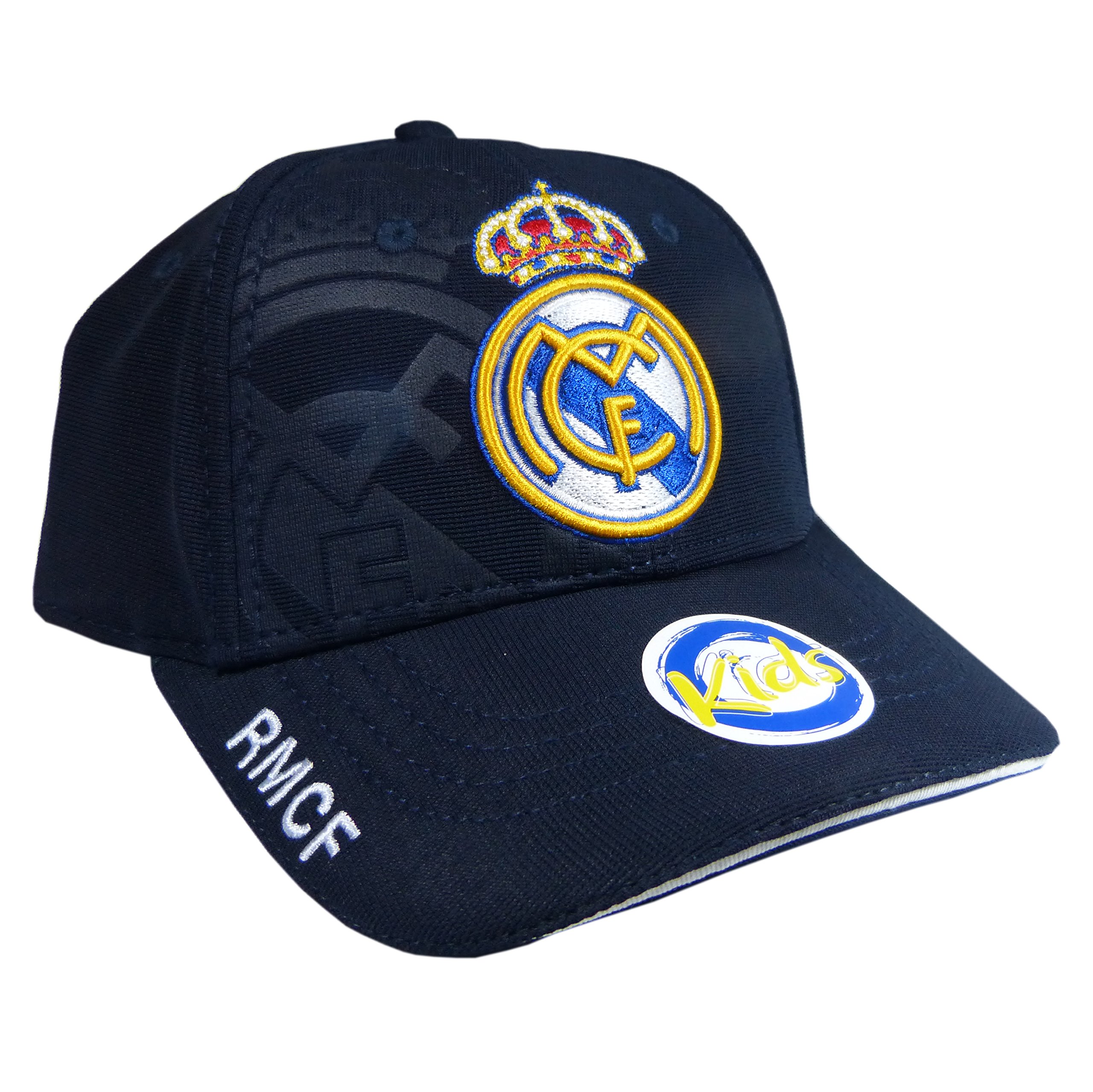 Real Madrid junior cap navy first team [AB3927]