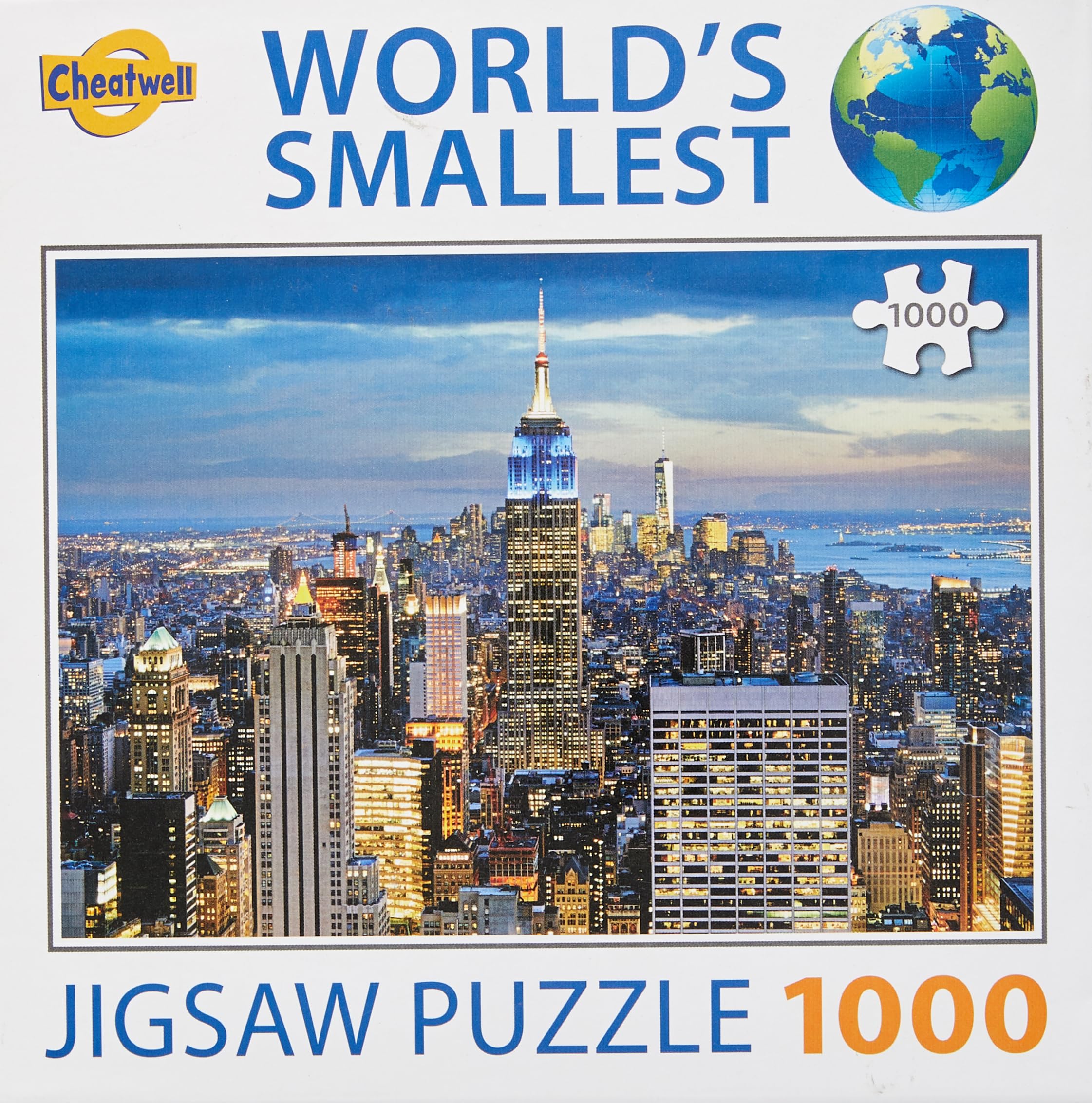 Cheatwell Games World's Smallest 1000 Piece Puzzle New York — image 1