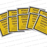AndysCrafts Fake Parking Tickets in Real Holders 10 Pack Prank Kit view 3
