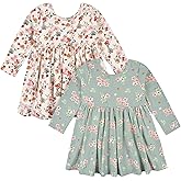 Gerber Baby-Girls Toddler 2-Pack Long Sleeve Dresses