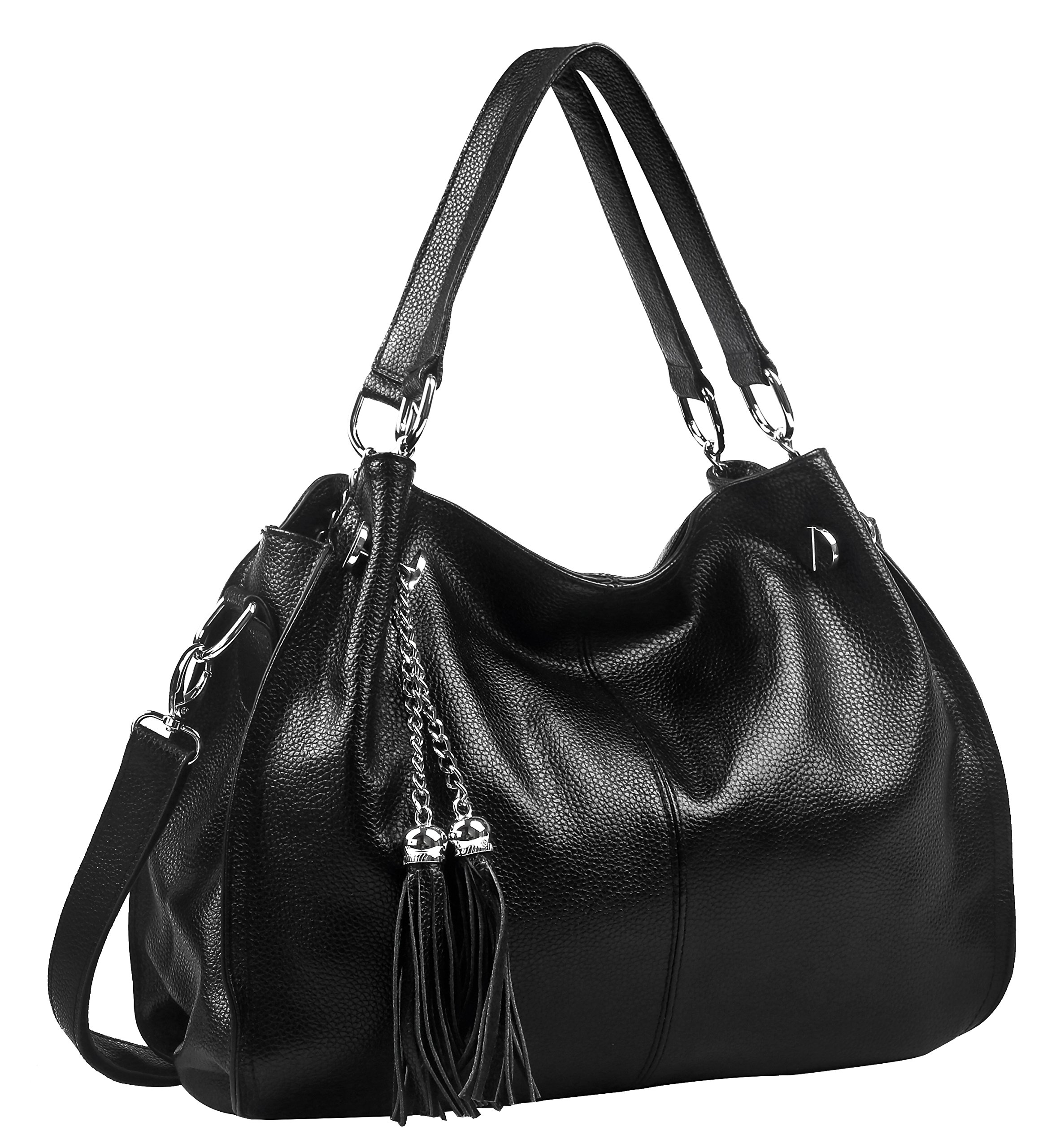 Black Leather Purse Amazon