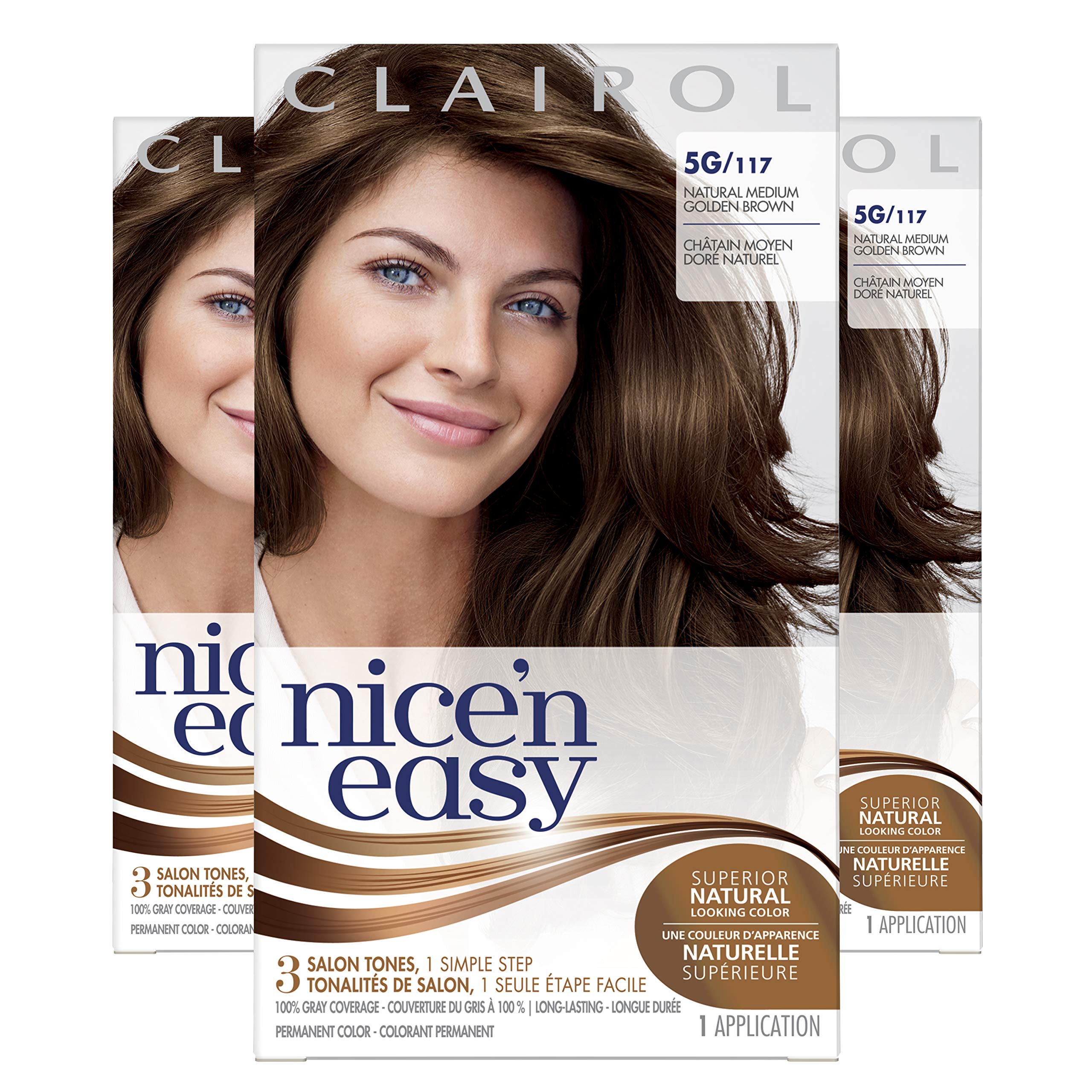 Buy Clairol Nice'n Easy Liquid Permanent Hair Dye, 5G Natural Medium