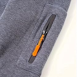 Quarter Zip Pullover Men Long Sleeve Workout Hoodie
