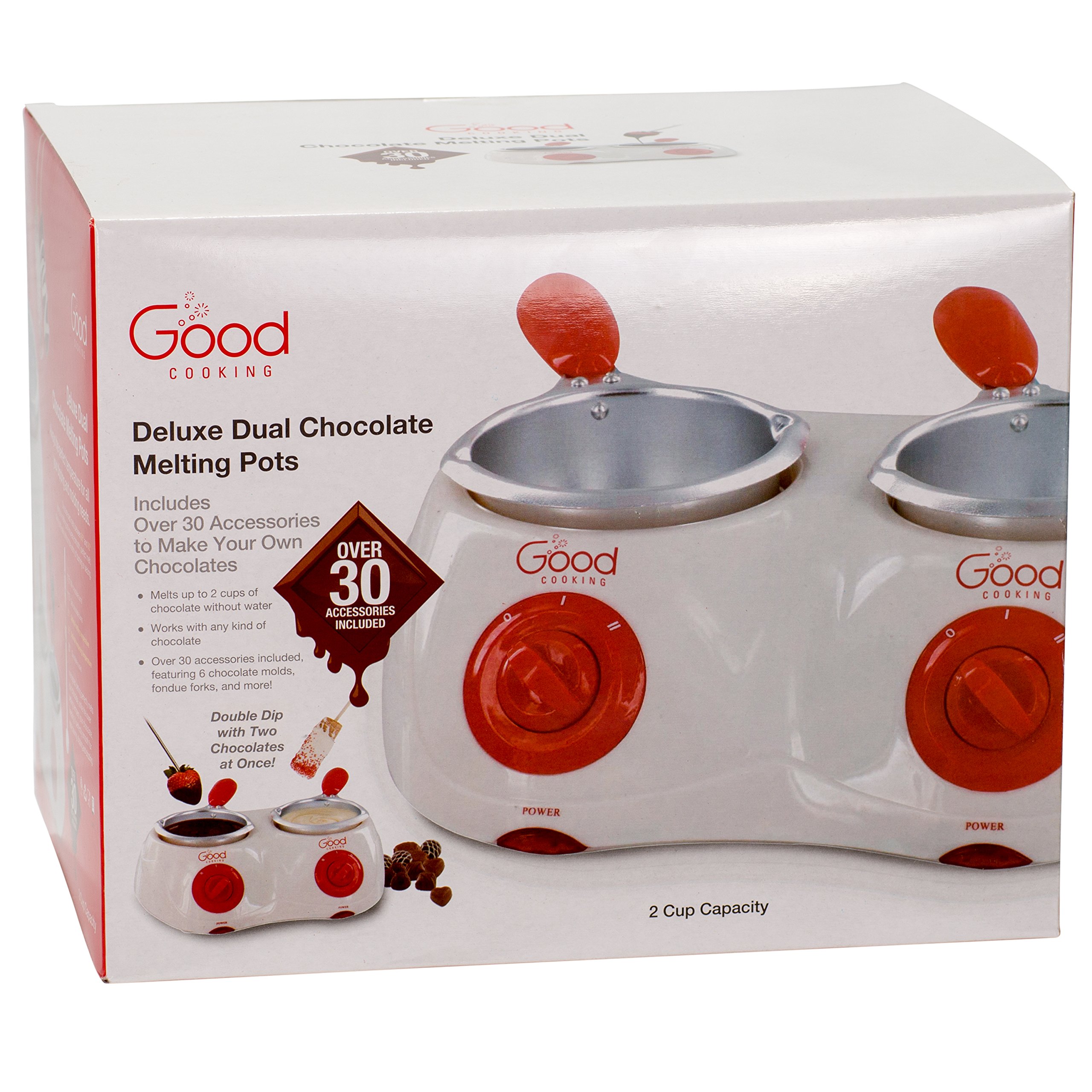 Electric Chocolate Fondue Melting Pot with over 30 Accessories and 12