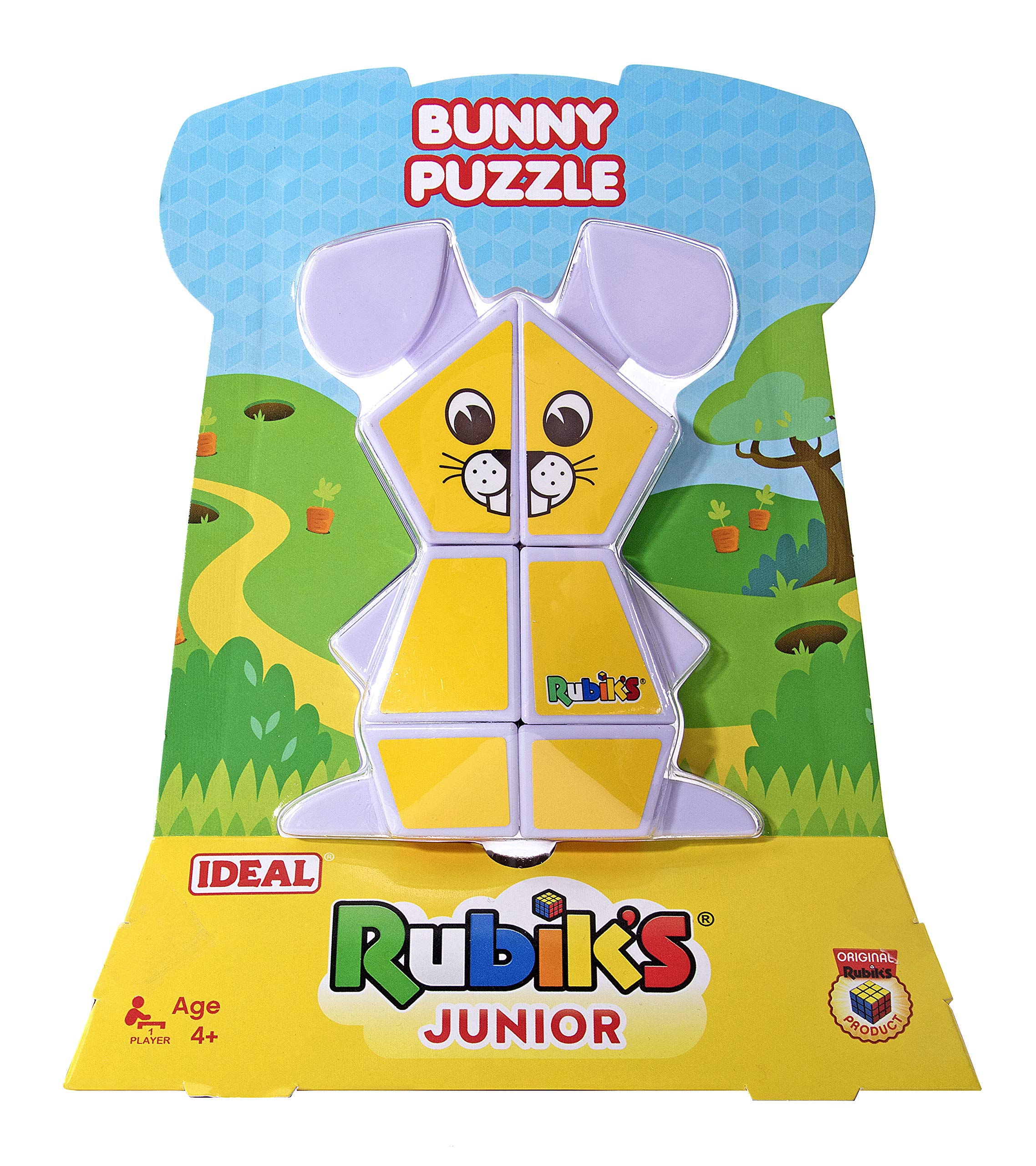 Rubik's Junior Bunny | Original Kid’s Twisty Animal Puzzle, Easy Grip Toy