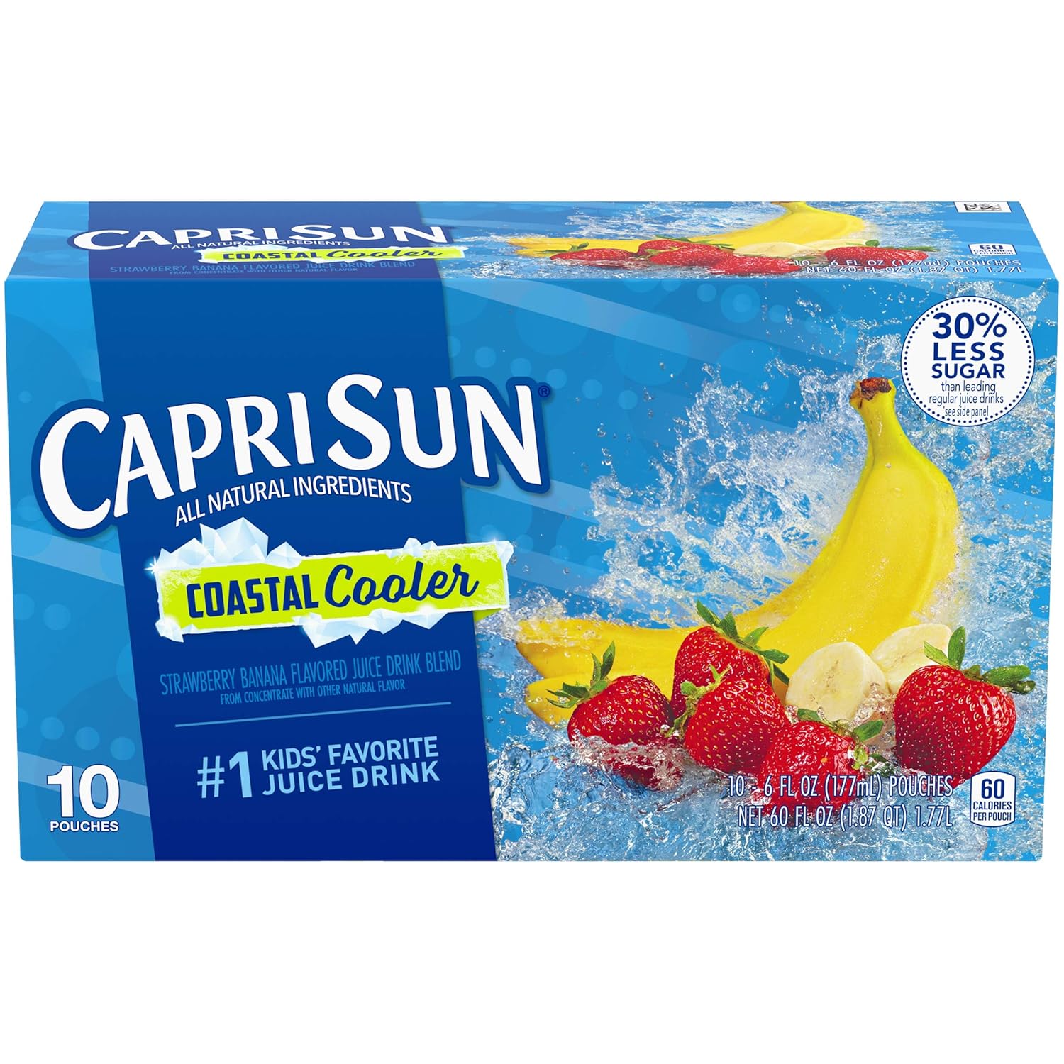 Capri Sun Coastal Cooler Lemonade Juice Drink (6 oz