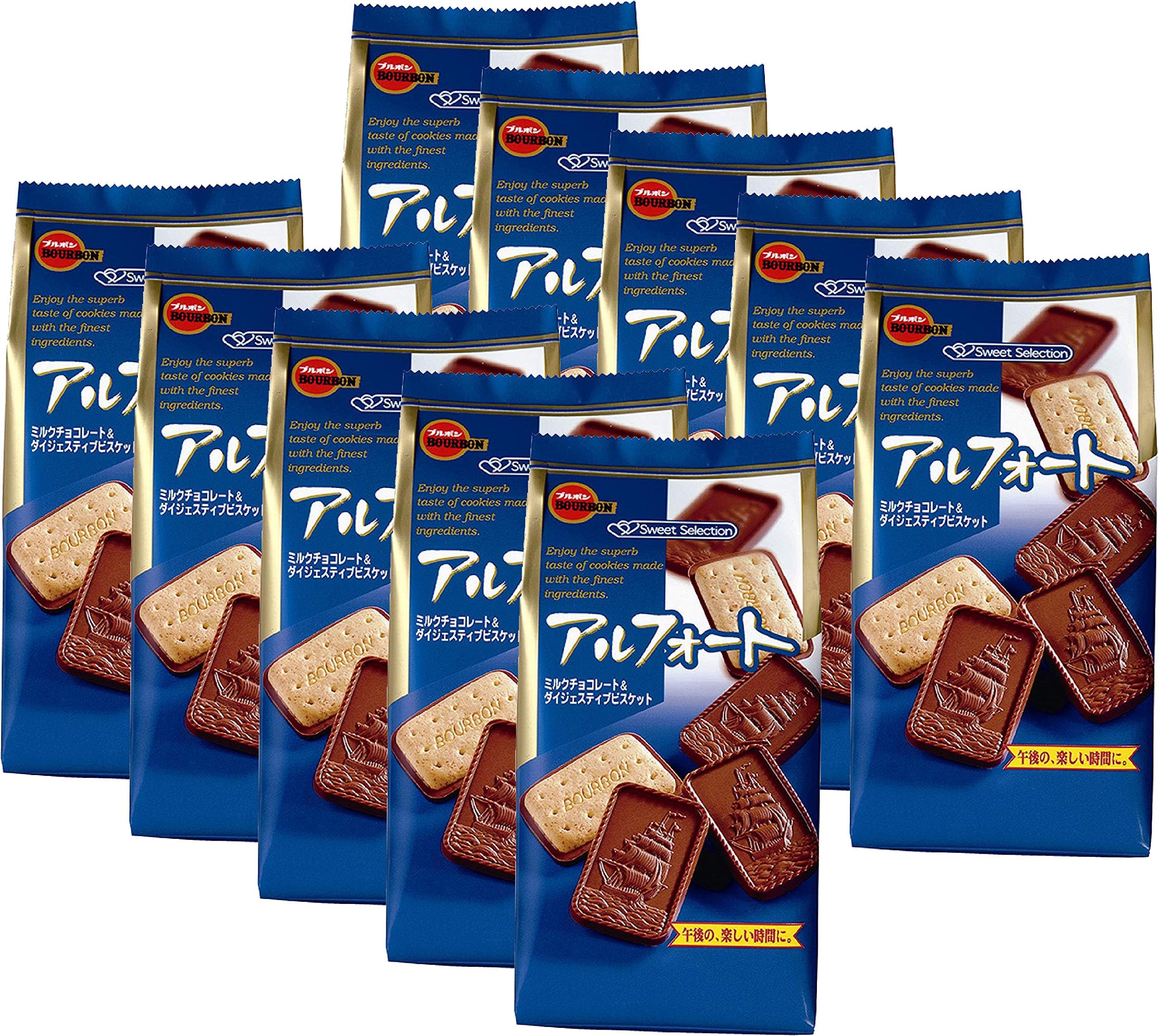 Bourbon Alfort 3.91oz/111g (10 Pack)