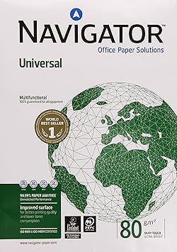 Igepa 8247B80B Kopierpapier Navigator Universal Din A3 Brief und Geschäftspapier