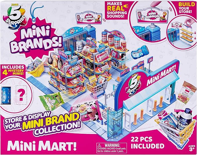 5 Surprise Mini Brands Mini Mart Amazon co uk Toys Games