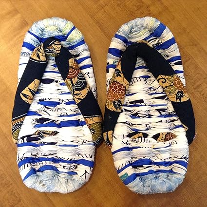 Amazon Co Jp Jam S Ukulele Gye 022 24 布ぞうり 22cm 草履 スリッパ 部屋履き ハンドメイド 手作り プレゼント 楽器