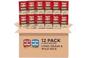 Rice-A-Roni Long Grain & Wild Rice with Herbs, 4.3 Ounce Pack of 12