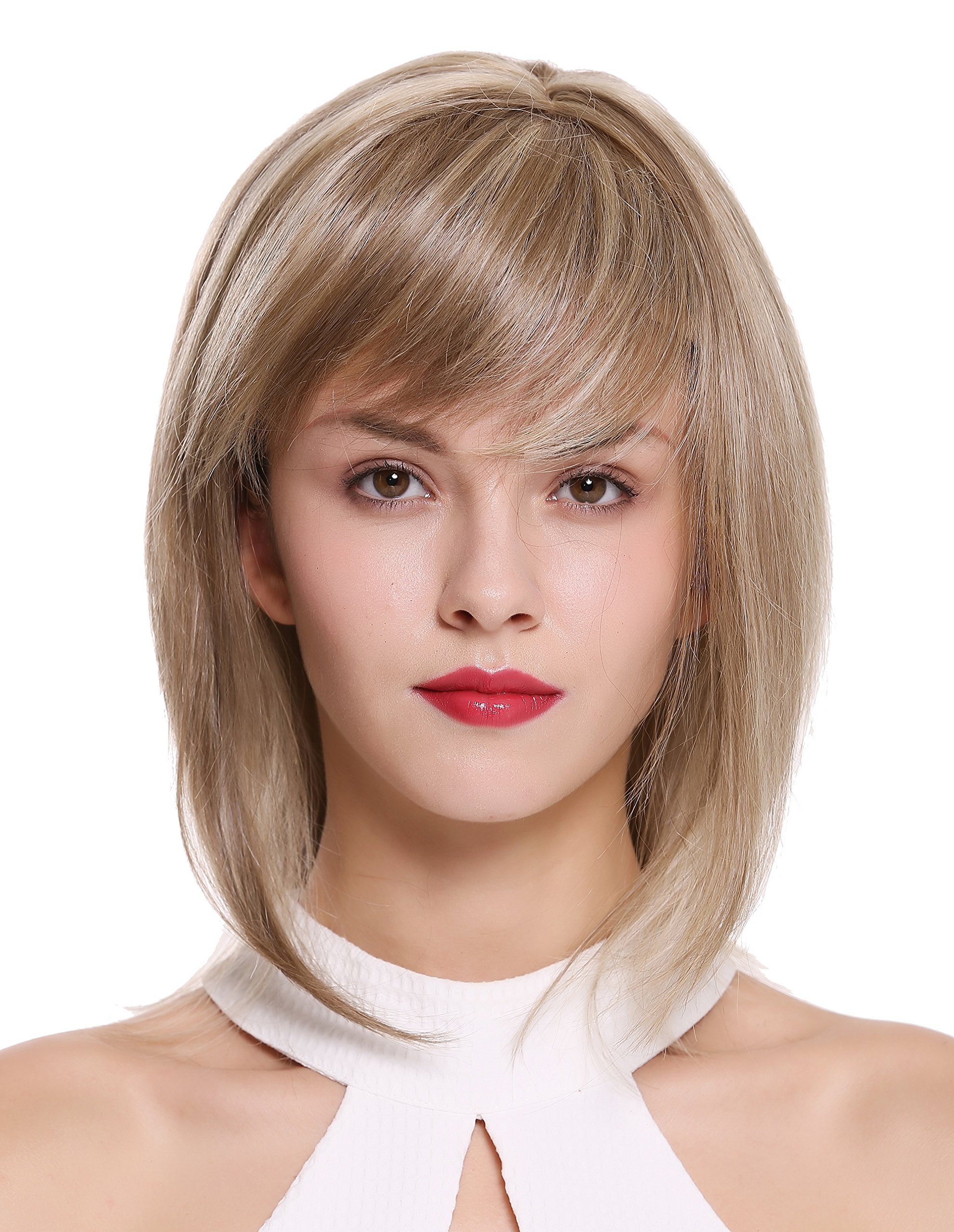WIG ME UP - DW2283-MT-HS-BH16 Quality women's wig lady partial- monofilament shoulder long long bob blonde highlights