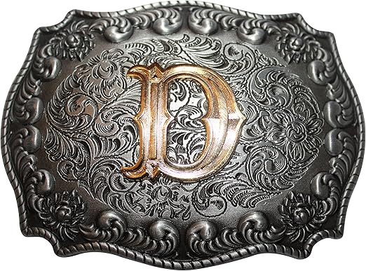 letter d belt buckle