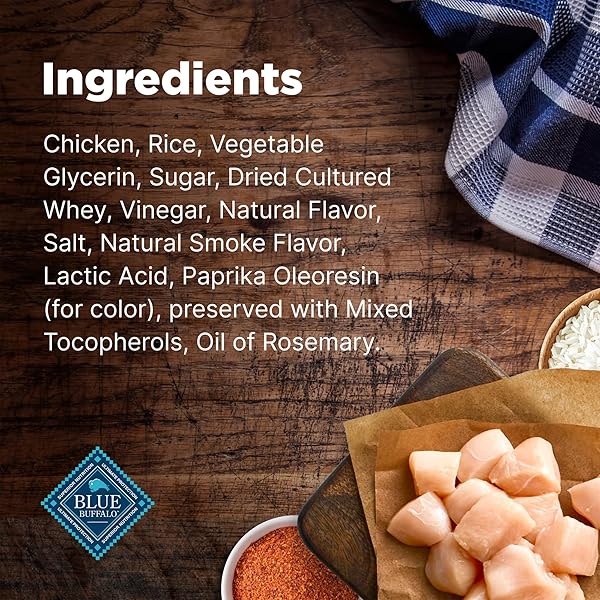BLUE BUFFALO NUDGES JERKY CUTS NATURAL DOG TREATS CHICKEN