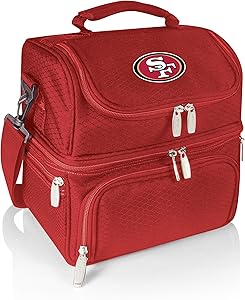 PICNIC TIME NFL San Francisco 49ers Pranzo Insulated Lunch Tote