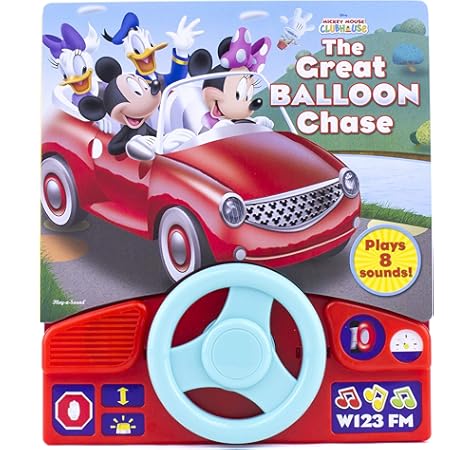 mickey mouse steering wheel toy