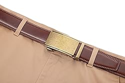 guvoosm Mens Belt,Ratchet Dress Adjustable Belts