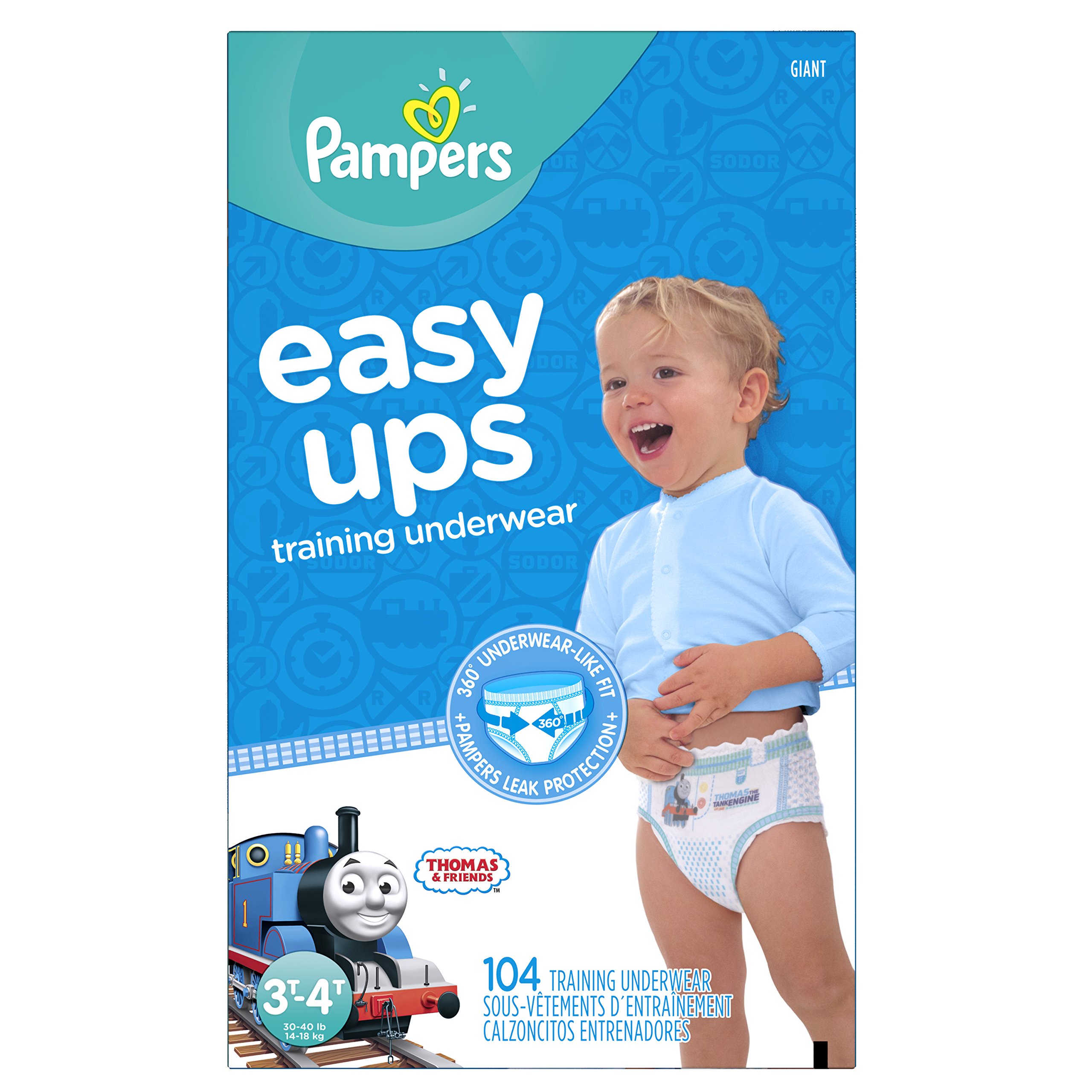 Pampers Easy Ups Training Pants Pull On 