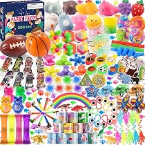 Assortiment Jouets 114 Pièces – Cadeaux Fête Anniversaire Enfant – Pinata, Sacs D'Activités, Récompenses Scolaires