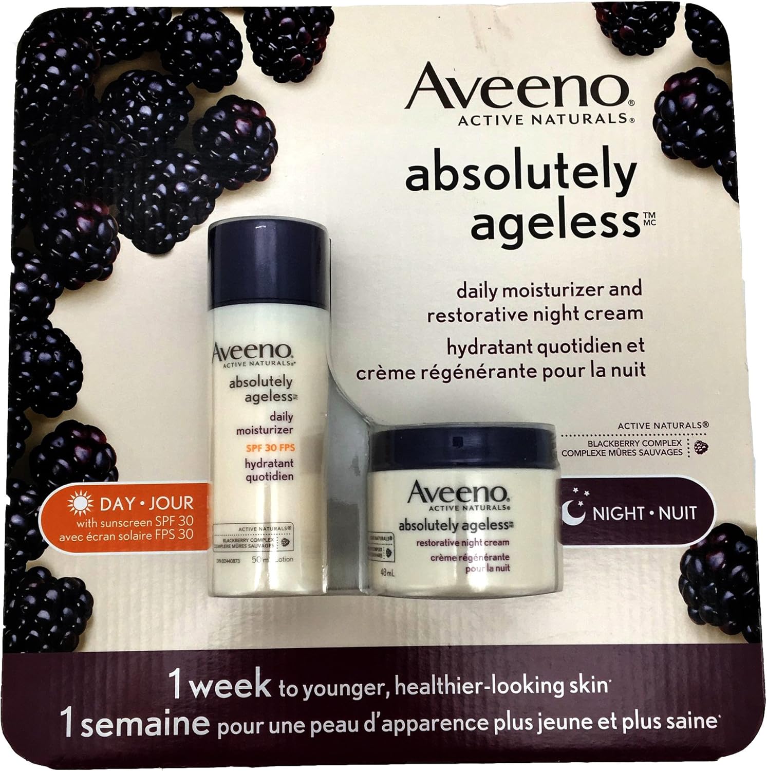 aveeno ageless night cream