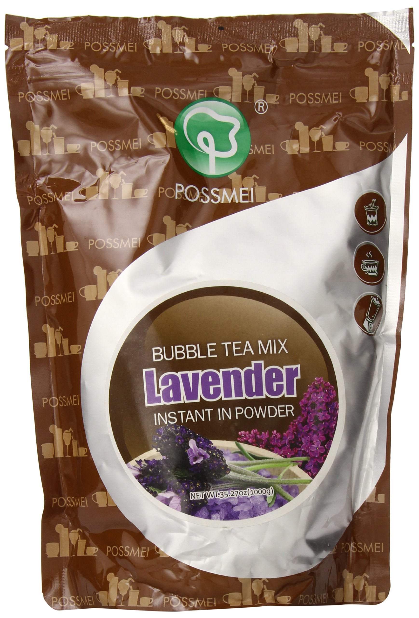 Possmei Bubble Tea Mix Instant Powder, Jasmine Green Tea