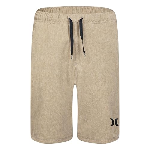 Hurley Boys' H20-Dri Pull On Shorts, Khaki, 2T