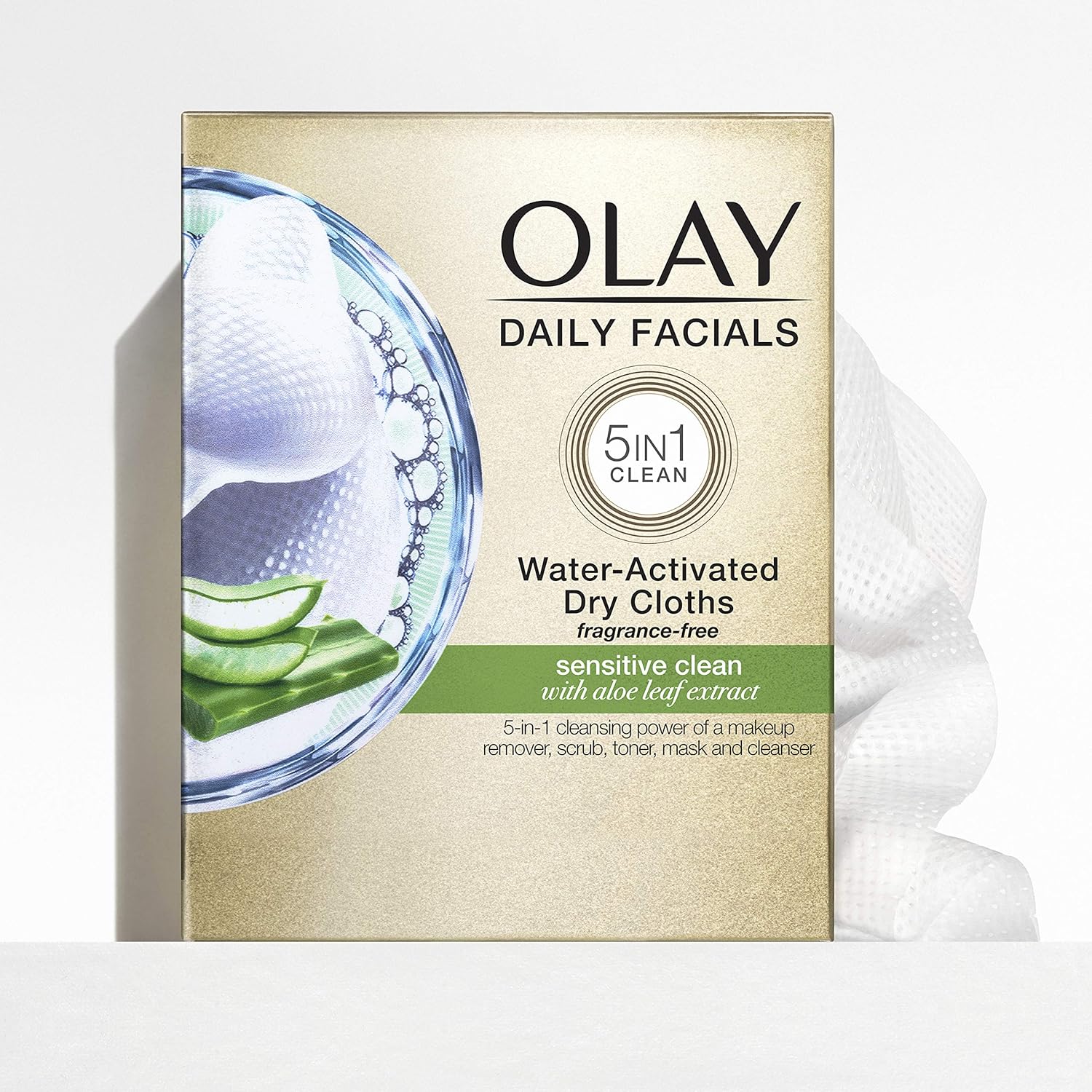 Daily face. Olay daily facials.