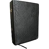 The NASB, MacArthur Study Bible, Large Print, Bonded Leather, Black, Thumb Indexed, 1995 Text: Holy Bible, New American Standard Bible