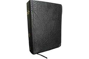 The NASB, MacArthur Study Bible, Large Print, Bonded Leather, Black, Thumb Indexed: Holy Bible, New American Standard Bible