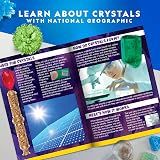 National Geographic Crystal Growing Kit Blue Marble 3 Colors Light Up Display view 7