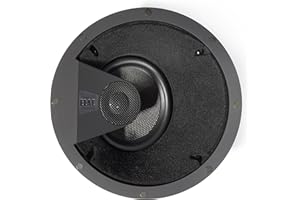 Elac - Debut IC-DT61-W Custom in-Ceiling Home Theater Speaker (Ea) Black