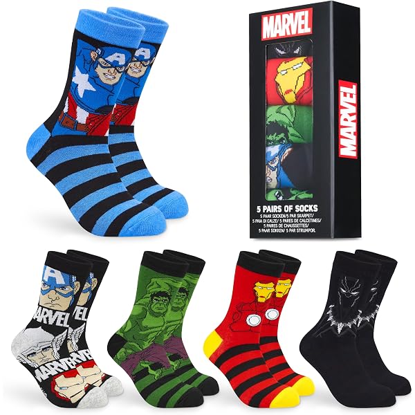 Marvel Heroes Kids Socks – 2-Pack Ankle Socks, Spider-Man & Ironman, Unisex