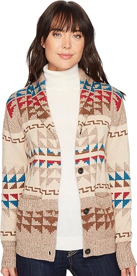 pendleton shawl collar cardigan