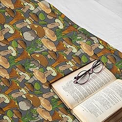 Ambesonne Woodland Throw Blanket, Cartoonish