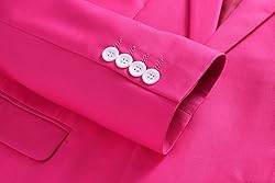 UNINUKOO Mens Suits 2 Piece Double Breasted Tuxedo