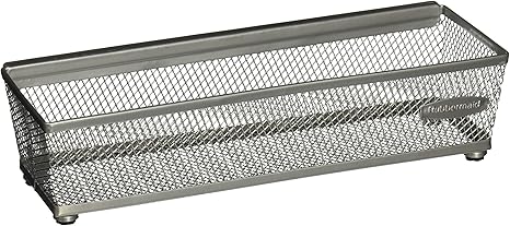 Rubbermaid Fg1f7900titnm Interlock Wire Mesh Drawer Organizer 3