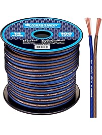 InstallGear 14 Gauge AWG 100ft Speaker Wire True Spec and Soft Touch Cable