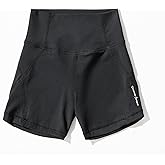 Dtone Girls Biker Athletic Shorts Kids High Waisted Yoga Workout Shorts Gym Volleyball 5-14 Years