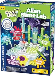 Amazon Com Thames Kosmos Ooze Labs Colorful Crystal Lab Stem Experiment Kit Lab Setup Awesome Geometric Crystals Dazzling Displays With 11 Shiny Sparkly Safe Experiments Stickers To Decorate Your