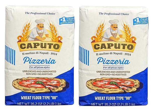ANTIMO CAPUTO PIZZERIA 00 FLOUR (BLUE) 2.2 LB – PACK OF 2 (TOTAL 4.4 LBS)
