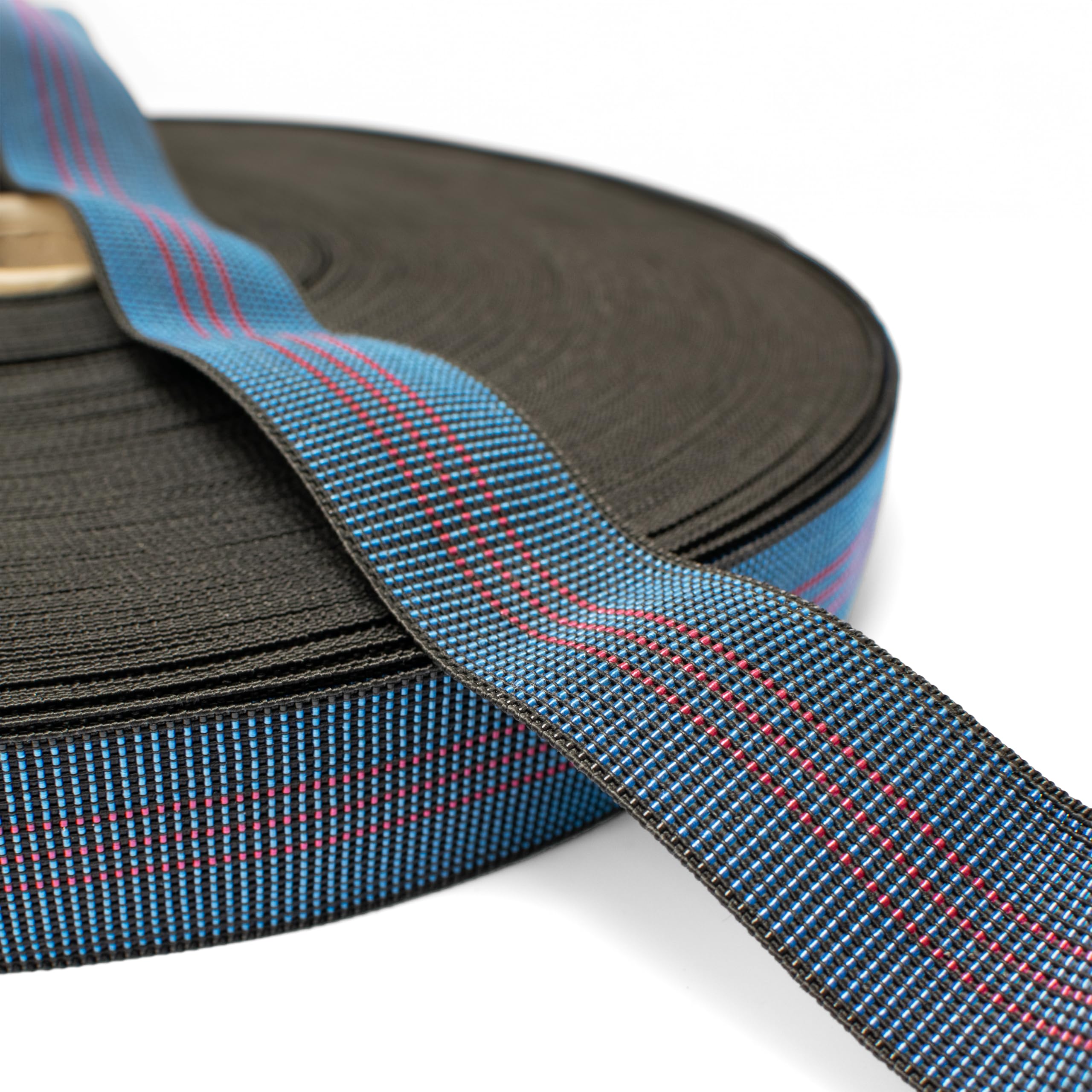 32ft Premium Heavy-Duty Elastic Webbing Straps for Sofa and Chair Repair, Durable Stretchy Upholstery Roll with High-Tensile Strength and Reinforced Edges (32ft Webbing)