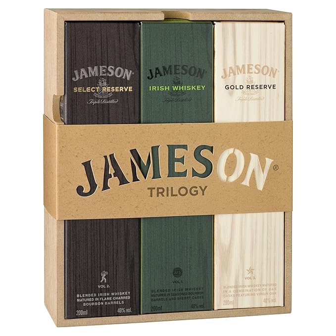 Jameson Irish Whisky Trilogy Premium Pack (3x20cl)