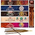 Hem Tantra Incense Sticks Variety 6 Incense Packs x 15 GMS-Witchcraft Incense Sticks for Magical Mystical Experience, Inscents Stick Tantric Gift Set, Perfect for Relaxation (Hem Tantra Series)