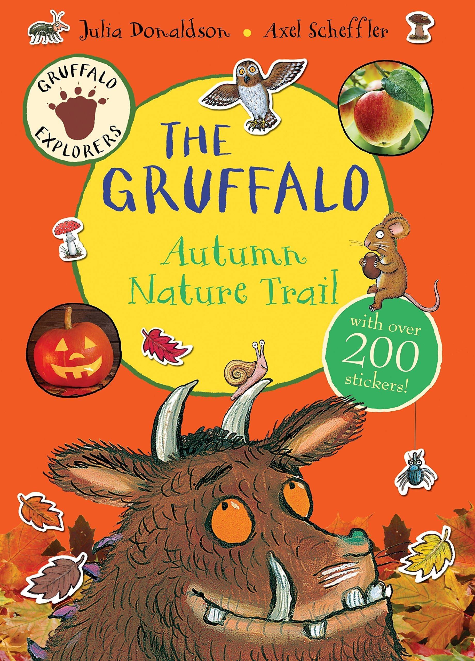The Gruffalo Autumn Nature Trail The 200 Sticker Science and Creative Book by Genuine Gruffalo